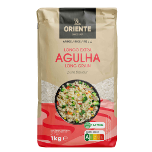Arroz Agulha Branqueado Extra Longo