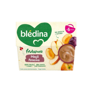 Puré Fruta Ameixa Maçã