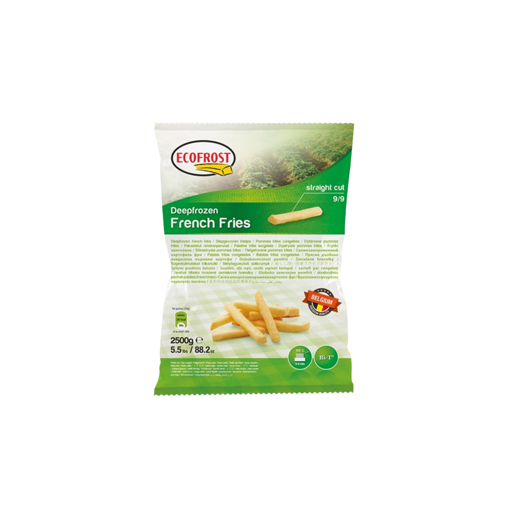 Batata Palitos 9x9 2,5 kg