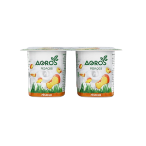 Iogurte Pedaços Pêssego