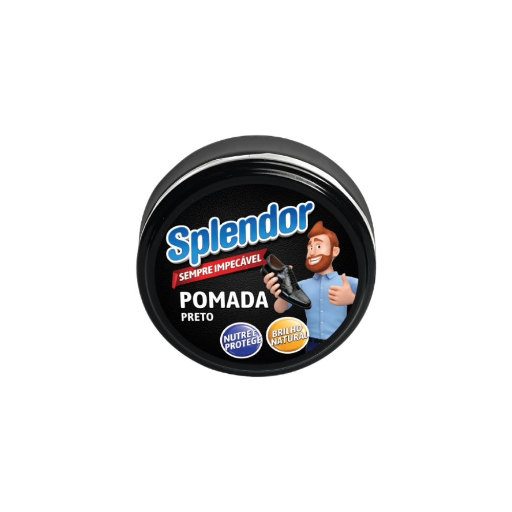 Pomada Autobrilhante Preta