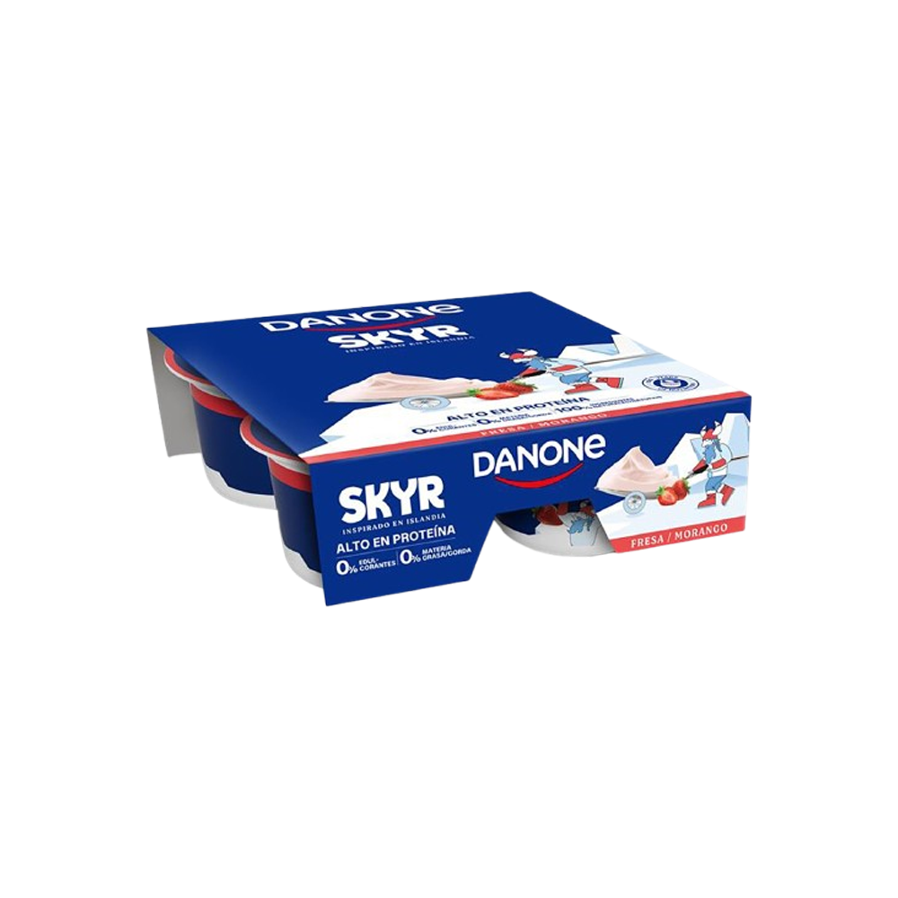 Skyr Danone Morango 0% M.G.
