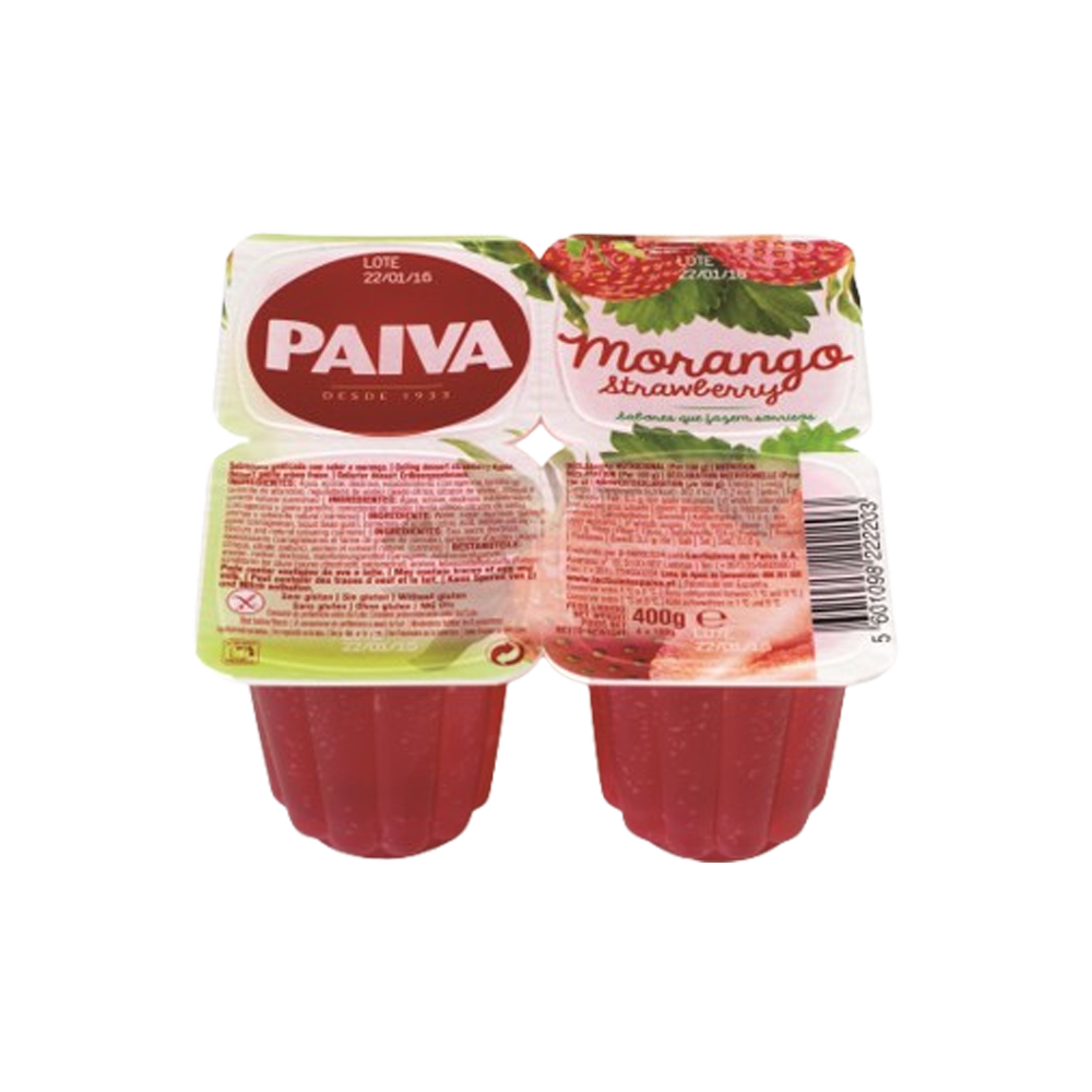 Gelatina Morango