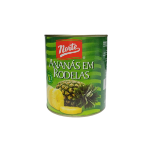 Ananás em Rodelas